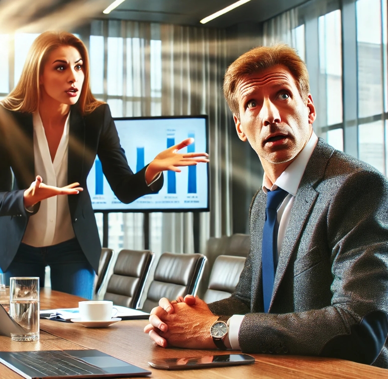 當(dāng)有人打斷你時(shí)，瞪著你是不禮貌的